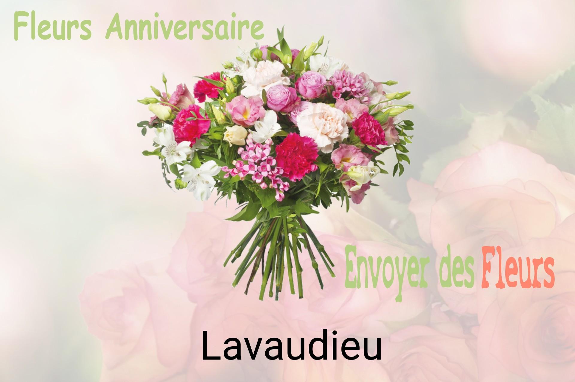 Bouquet de fleurs d’anniversaire livré à Lavaudieu