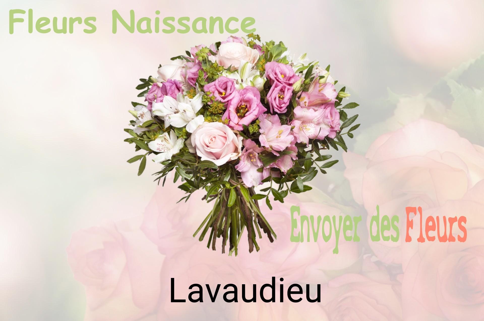 Bouquet de fleurs de naissance livré à Lavaudieu